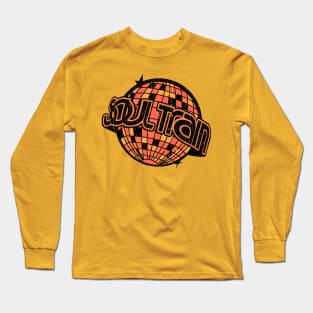 soul train retro disco ball Long Sleeve T-Shirt